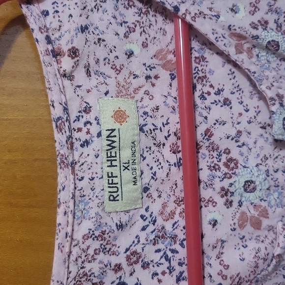 Womens 100% Cotton Top Size Xl By Ruff Hewn - Picture 3 of 5